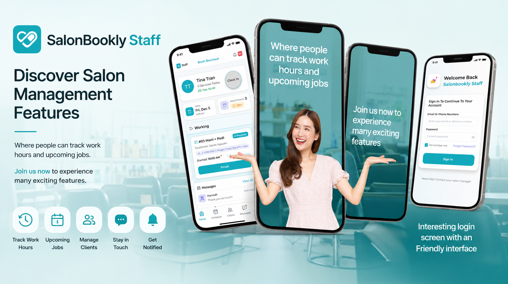 SalonBookly Staff